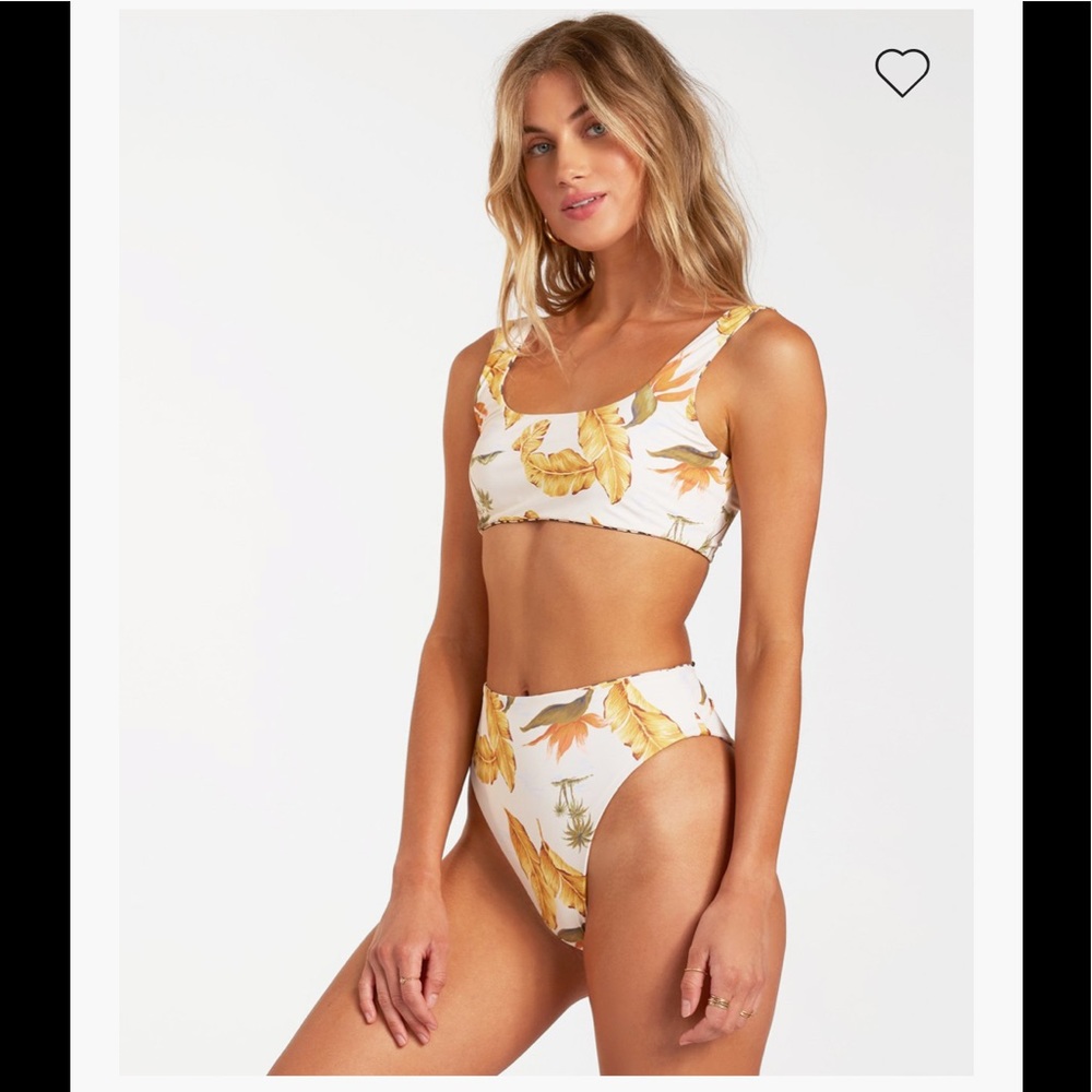 🆕 NWT Billabong Sweet Sands Tank Reversible Bikini Top - Picture 6 of 14